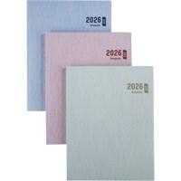 Agenda Brepols Timing 2026 Spécial 1 Semaine sur 2 pages Allemand, Anglais, Français, Italien, Néerlandais, Espagnol Bleu 0,136,2065,06,6,0