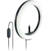 Kensington Ringlicht K87653WW ProVC L1000 Bi-Color Mit Webcam-Halterung Anpassbare Farbtemperatur USB-A-Kabel Schwarz