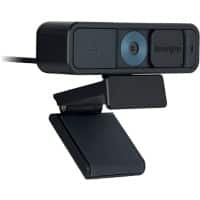 Webcam Kensington ProVC K81175WW Avec fil 1920 x 1080 Mégapixels Full HD USB-A USB-C Microphone Noir