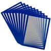 Cadre d'affichage Djois Magneto A4 Magnétique Bleu PVC 195231 23 (l) x 0,2 (p) x 31,7 (h) cm 10 unités
