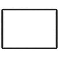 Djois Magneto A3 Inforahmen Selbstklebend Schwarz Haftend PP, PVC 193957 31,7 (B) x 0,2 (T) x 44 (H) cm 2 Stück