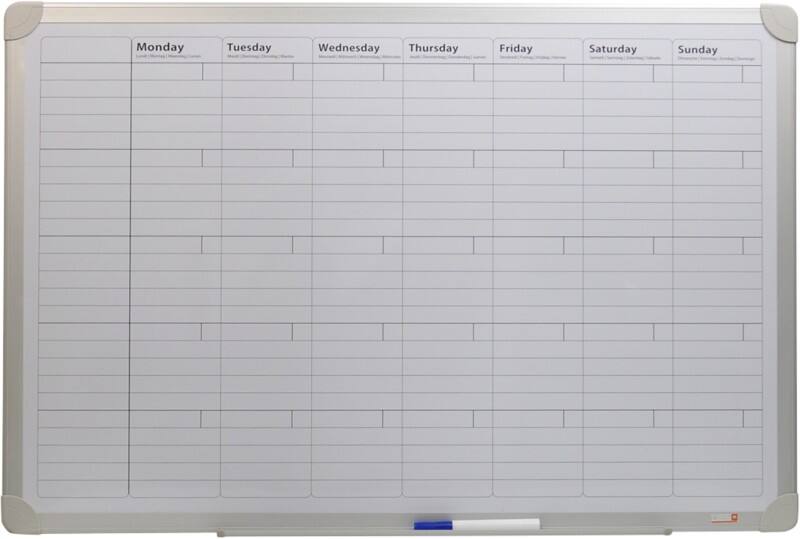 DESQ Monatsplaner Weiss 4122