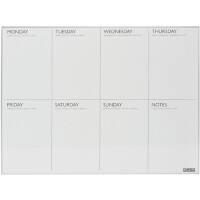 Planificateur hebdomadaire Desq Blanc 4320