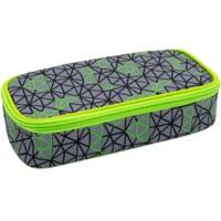 Twixter Federmappe Green Geo 22 x 6 x 10 cm Neongrün