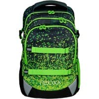 Neoxx Rucksack Pixel In My Mind 31 x 24 x 45,5 cm Neon Grün