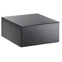 Raja Geschenkbox Schwarz 225 x 225 x 105 mm 10 Stück