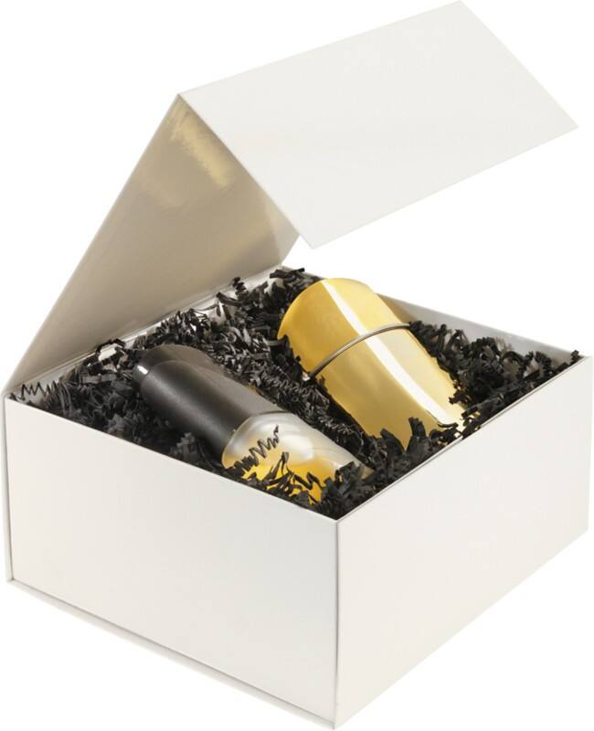 Raja Geschenkbox Elfenbein 225 x 225 x 105 mm 10 Stück