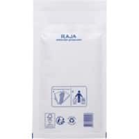 Enveloppes matelassées Raja Blanc Bande adhésive 75 g/m² 120 x 215 mm 200 unités