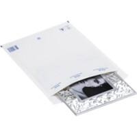 RAJA Pochette d’envoi à bulles Papier Kraft, Film en polyéthylène Blanc Sans Fenêtre 360 (l) x 270 (H) mm Bande adhésive 75 g/m² 100 Unités