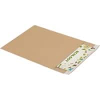 Pochettes d'envoi Raja Sans fenêtre Bande adhésive 125 g/m² Marron 240 x 300 mm 350 unités