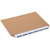 Raja Kartonrücken-Umschläge PCF45 458 x 328 mm Braun 75 Stück