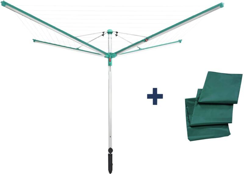 Étendoir parapluie LEIFHEIT Vert Linomatic 600 Deluxe Cover