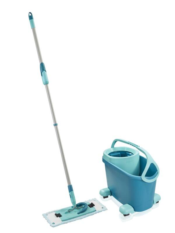 Set seau pour balai à franges LEIFHEIT Clean Twist Turquoise 6 L