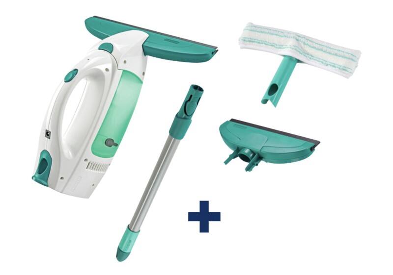 Aspirateur pour vitres LEIFHEIT Dry & Clean All-in-one-set Blanc, turquoise