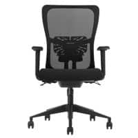 Siège de bureau Schaffenburg 250 Dossier filet Noir