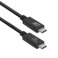 ACT USB-Kabel AC7401 Schwarz 1 m