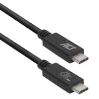 ACT USB-Kabel AC7402 Schwarz 2 m