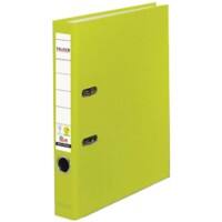 Falken Schmal Ordner A4 50 mm Neongrün 2 Ringe 23001080F Kunststoff