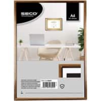 Seco Bilderrahmen BGA4PS A4 Schwarz, Gold 220 x 308 x 19 mm