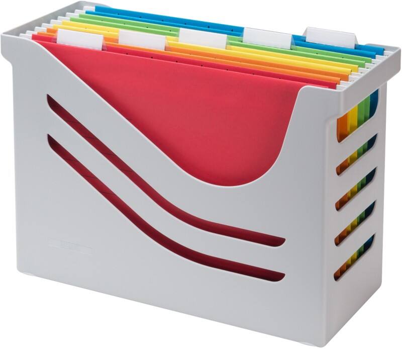 Djois Re-Solution Hängeregisterbox A4 250 g/m² Grau