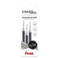 Pentel EnerGel Tintenrollermine 0,4 mm Schwarz 3 Stück