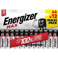 Pile Energizer Max AA alcaline LR6 2 550 mAh 1,5 V 12 unités