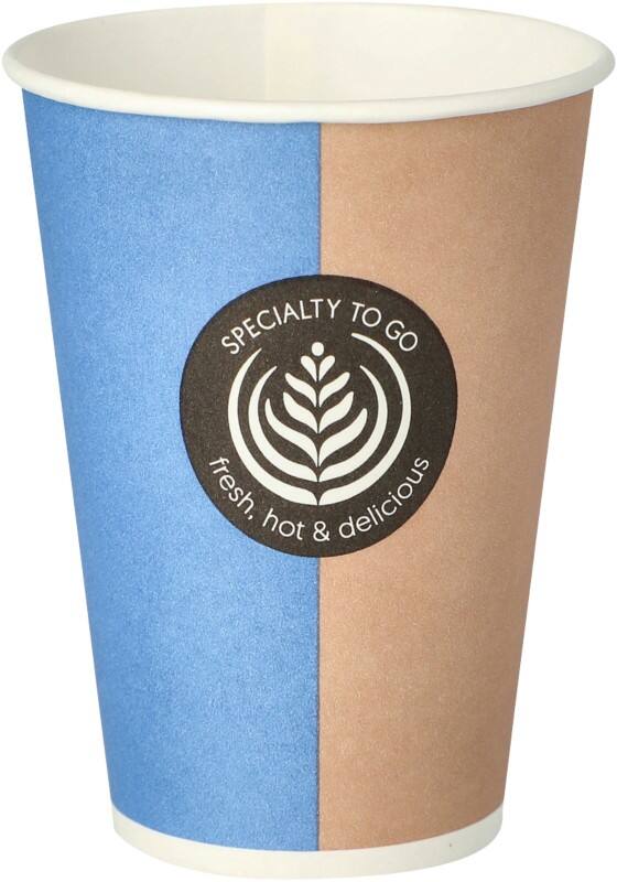 Gobelets jetables PAPSTAR Jetables Carton, PE (Polyéthylène) 180 ml Marron 100 unités