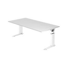 Bureau Hammerbacher US2E 200 x 100 cm Blanc