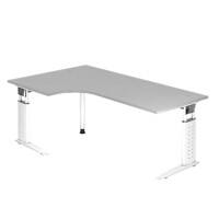 Bureau Hammerbacher US82 200 x 120 cm Blanc, gris