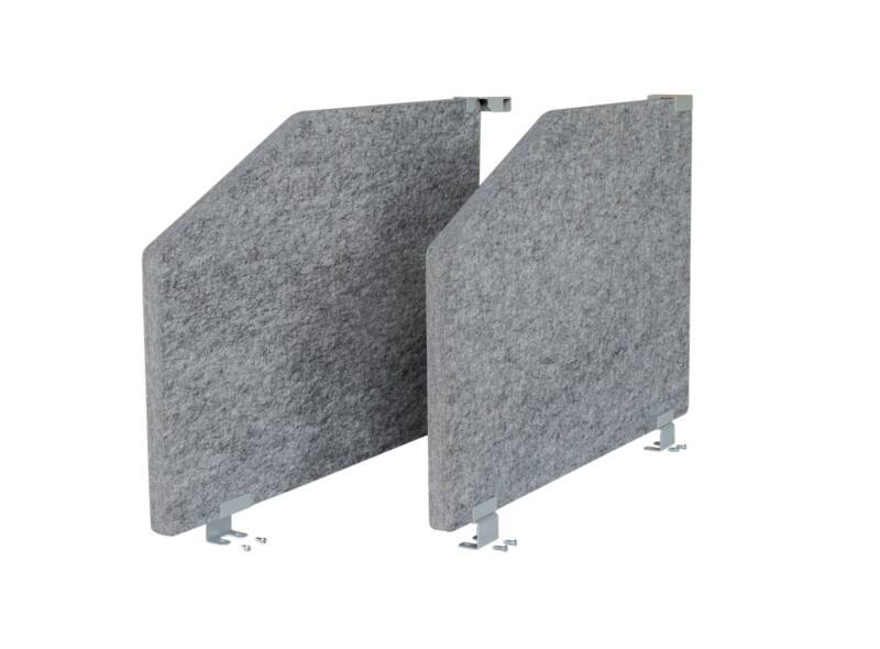Panneau acoustique Hammerbacher VARS2 Gris 735 x 500 x 500 mm