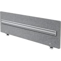 Hammerbacher Akustik-Organisationswand ARO16 Grau 1595 mm x 50 mm x 500 mm