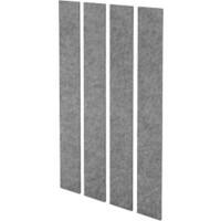 Panneau acoustique mural Hammerbacher VAWP200 Gris 250 x 250 x 2 000 mm