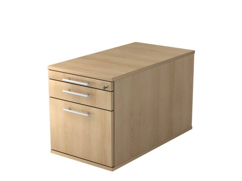 Hammerbacher Rollcontainer TC20 RE Eiche 4280 mm x 512 mm x 800 mm