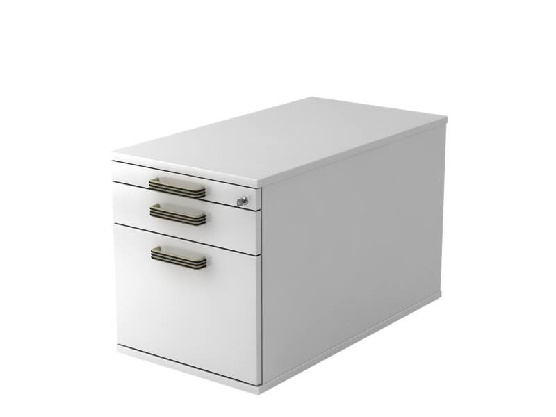 Hammerbacher Rollcontainer TC20 SG Weiß 4.280 x 800 x 512 mm