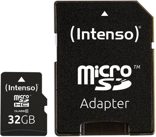 Carte microSDHC Intenso 3413480