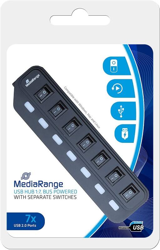 Hub USB MediaRange MRCS504