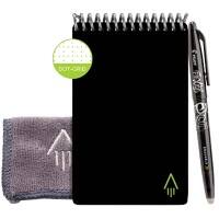 Rocketbook Notizbuch Core Mini EVR-M-RC-A-FR 1 x A6 gepunktet nicht perforiert 48 Seiten Infinity Schwarz