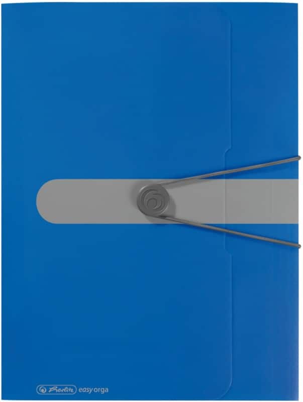 Pochette à documents Herlitz Easy Orga To Go 11205994 Bleu