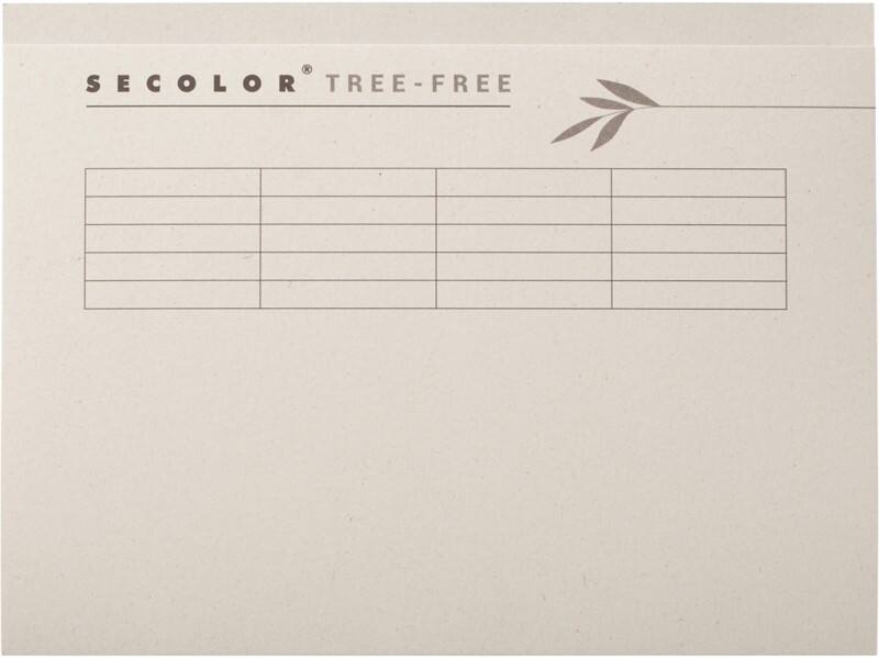 Djois Tree-Free Aktendeckel A4 Creme Karton Recycled 226 mm 225 g/m² 10 Stück