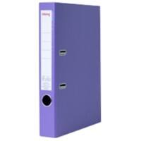 Classeur à levier Viking A4 5 cm Violet Polypropylène Avec porte-étiquette
