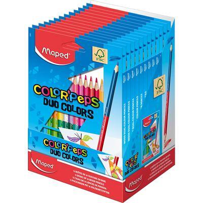 Crayons de couleur Maped Assortiment 829601FC 18 Unités