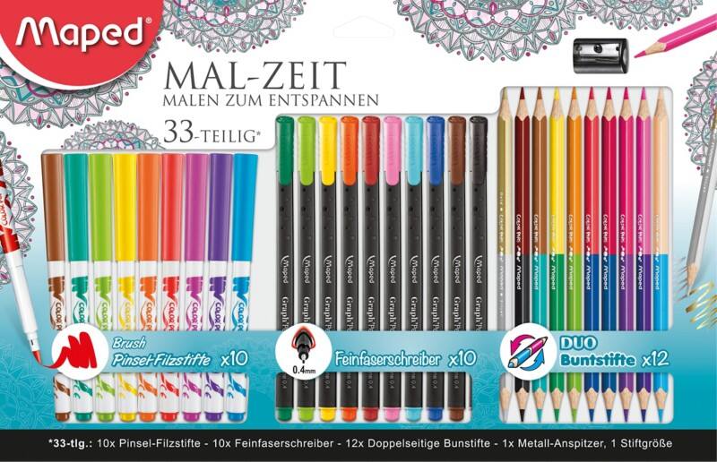 Kit de coloriage Maped 897418 Assortiment 33 unités