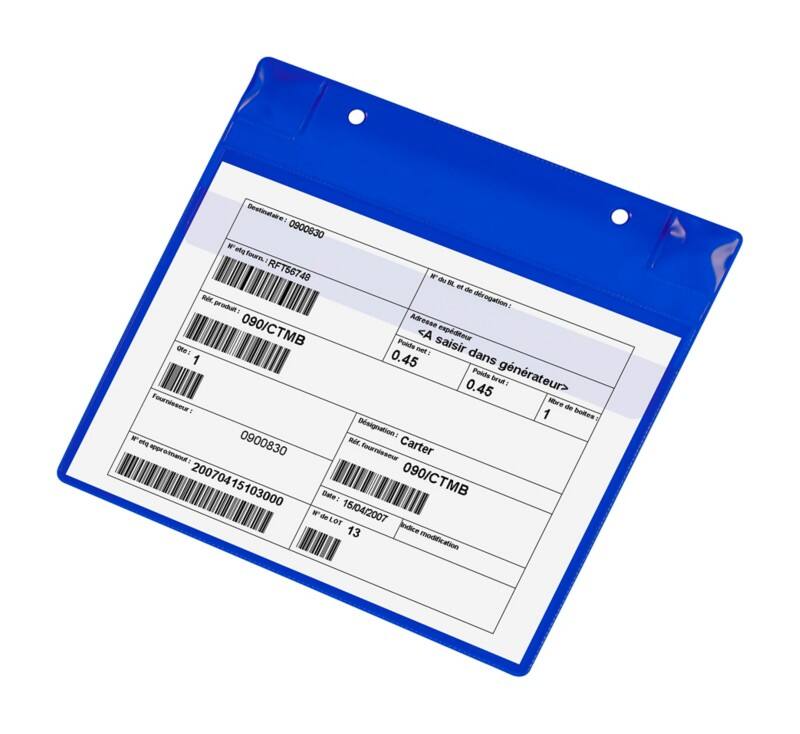 Djois Kennzeichnungshülle 16,8 x 26,4 cm 170131 5 Stück