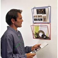 Djois Tarifold A4 Ablagehängetafel Wandmontiert Blau 340001 38,5 x 5 x 27,5 cm 340001 5 Stück