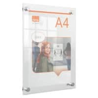 RAJA Tableau d'affichage en liège - 60 x 90 cm - cadre aluminium