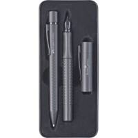 Stylo-bille et stylo-plume Faber-Castell Grip Gift Box Bleu