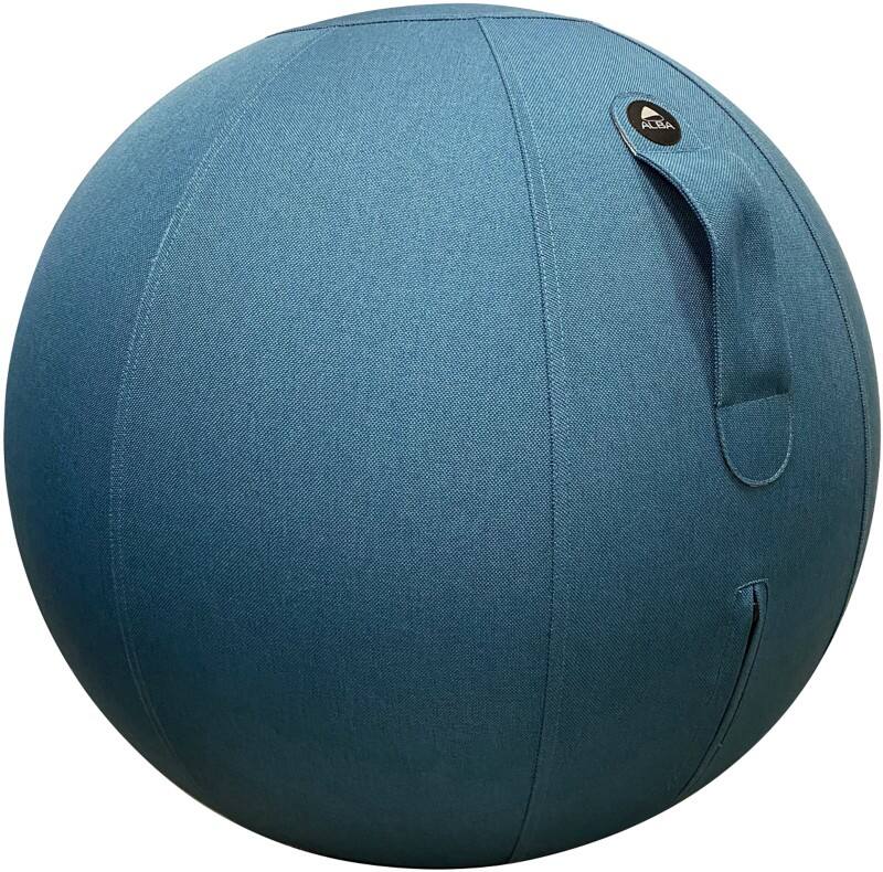 Siège ballon ergonomique Ergoball Alba Tissu Bleu 120 kg MHBALL B 65 mm x 65 mm