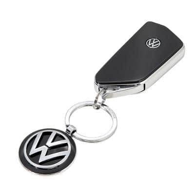 Troika Schlüsselanhänger VW Volkswagen Silber