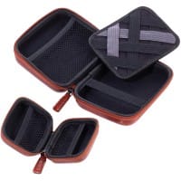 Troika Reiseaccessoires Etui Onpack 6 x 13 cm Braun 2er Set
