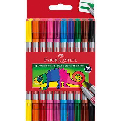 Faber-Castell Filzstift Nein Stift Farbig assortiert Filzspitze 10 Stück